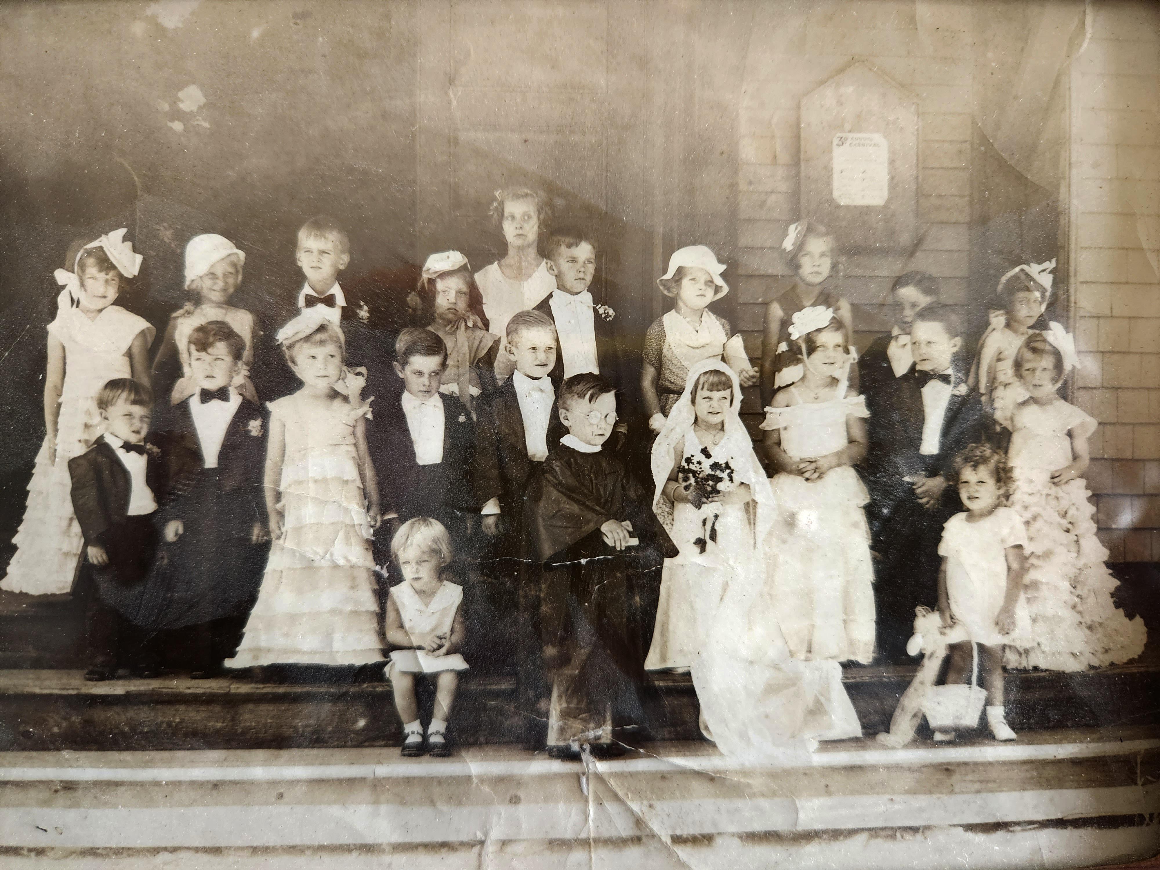 Tom Thumb Wedding at our family church...1930s.jpg