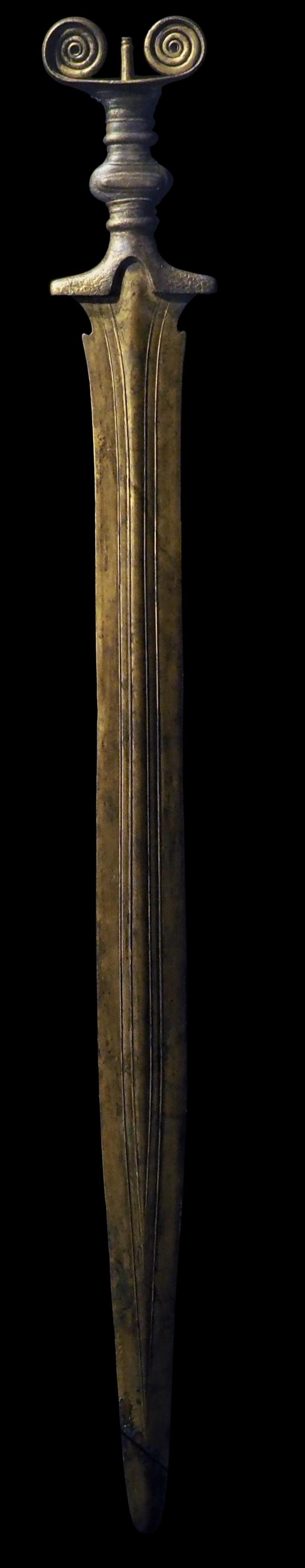 Sword from the Hallstatt culture, 1300-800BE, France.jpg