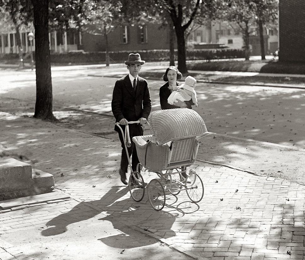 1920 The McDevitt family taking a stroll in Washington, D.C..jpg
