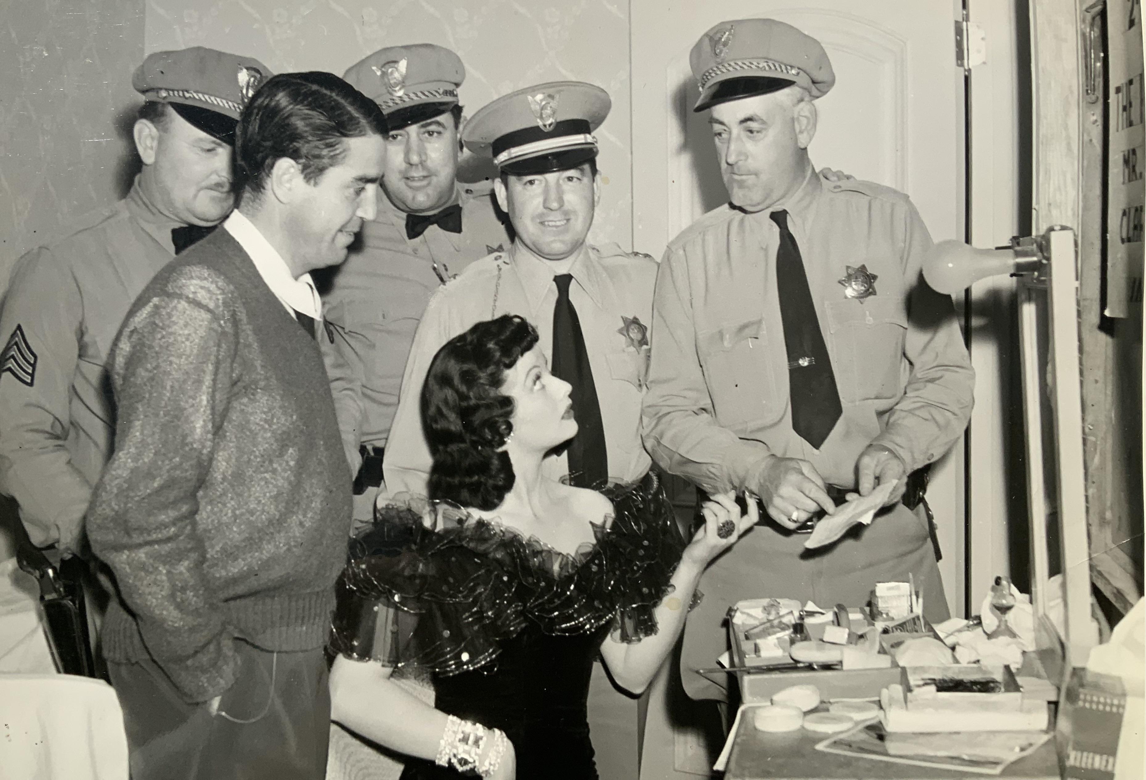 Lucille Ball with the CHP in 1947.jpg