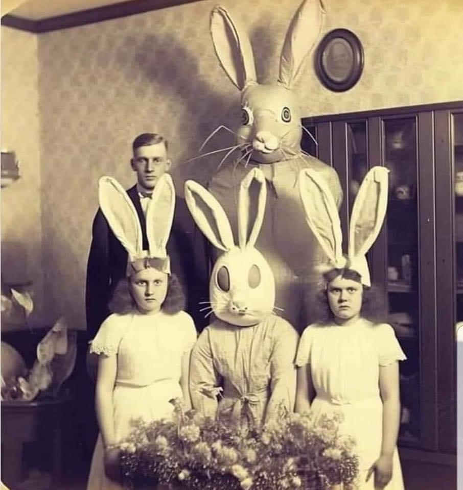 Easter celebration with a happy family,1926.jpg