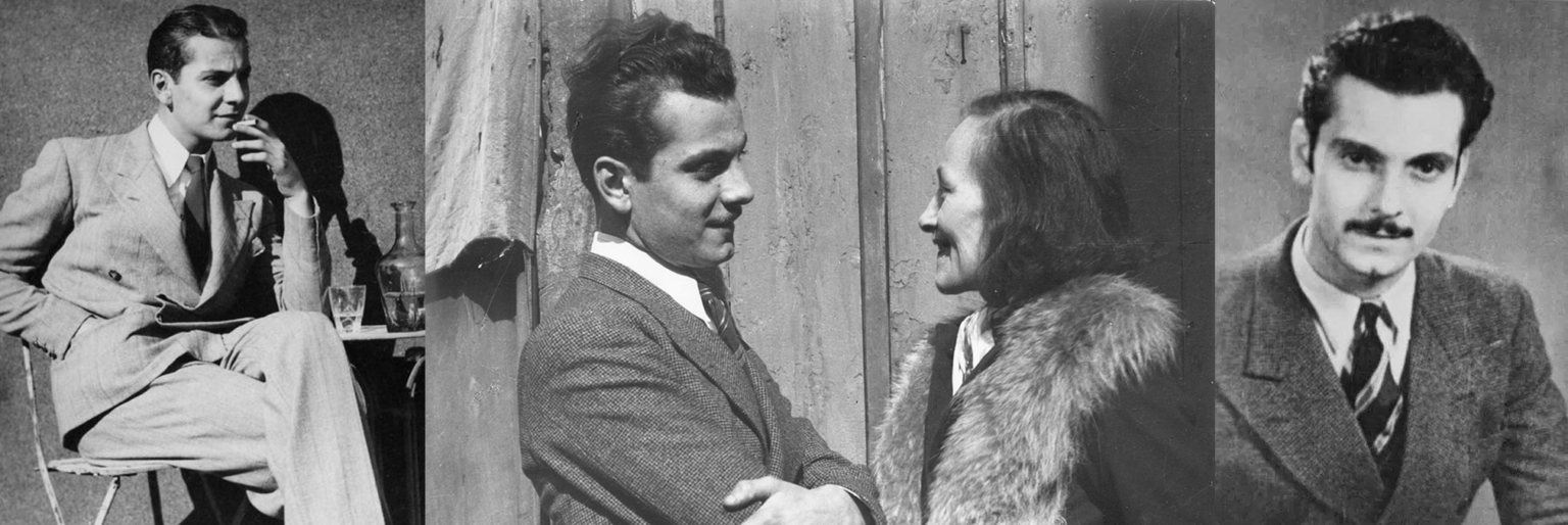 Жорж Брассенс (1940-е) и Жанна Планш.png