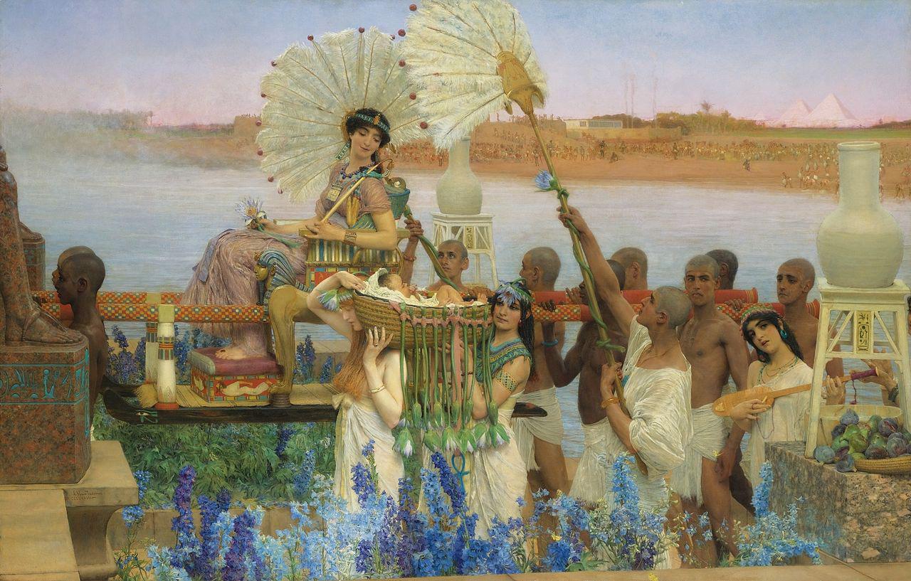 The Finding of Moses by Sir Lawrence Alma-Tadema.jpg