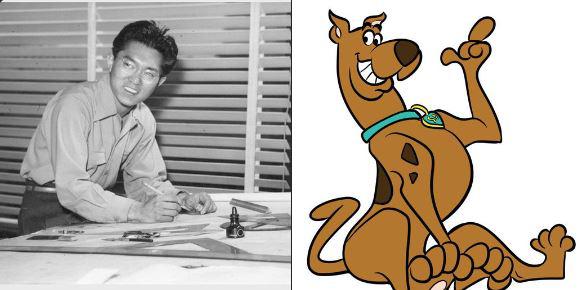 The artist behind the original character of Scooby Doo was a Japanese American animator named Iwao Takamoto. (1945).jpg