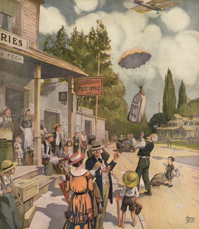 Fast Mail of To-morrow by Harry Grant Dart, 1919.jpg