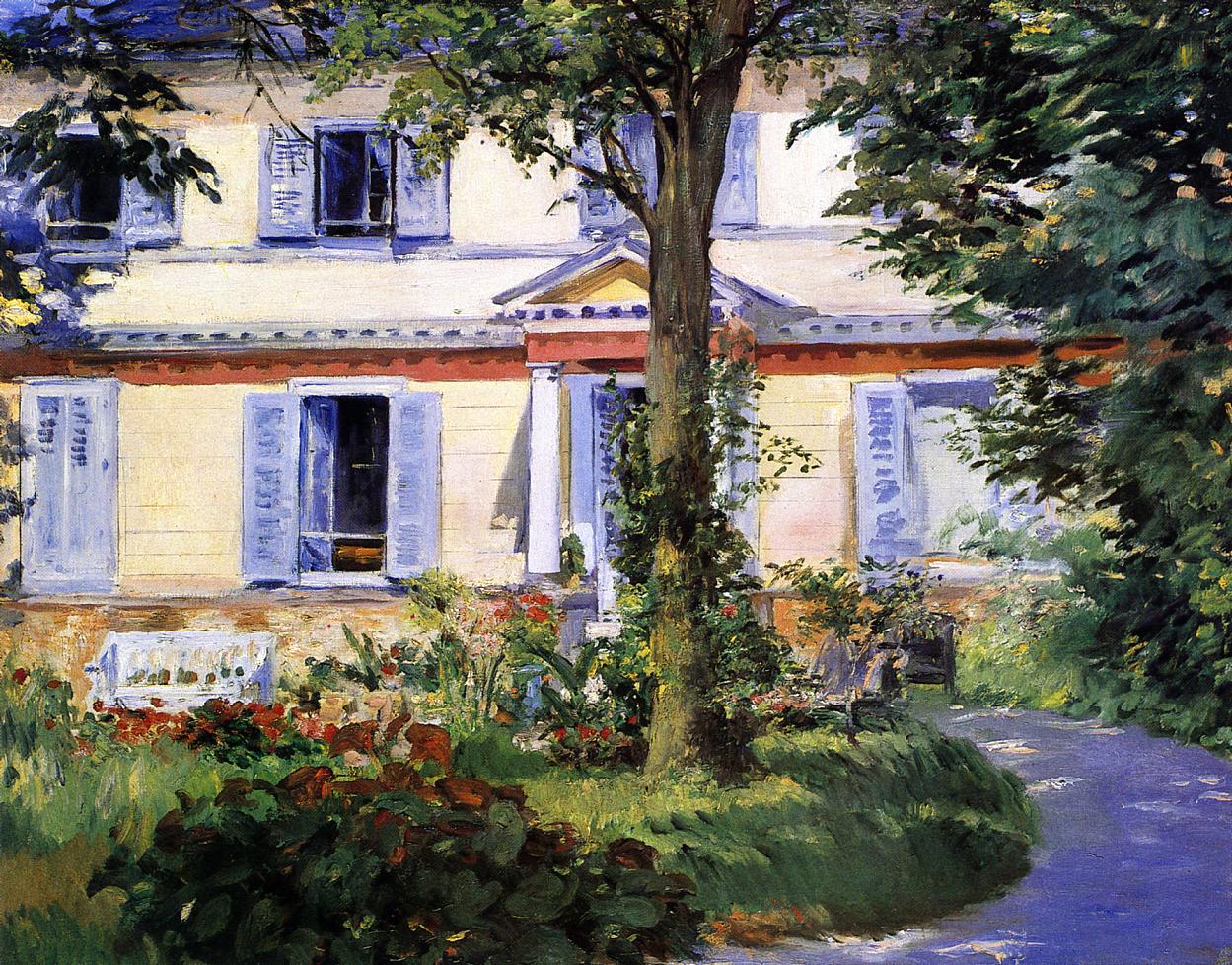 The House at Rueil by Edouard Manet 1882.jpg