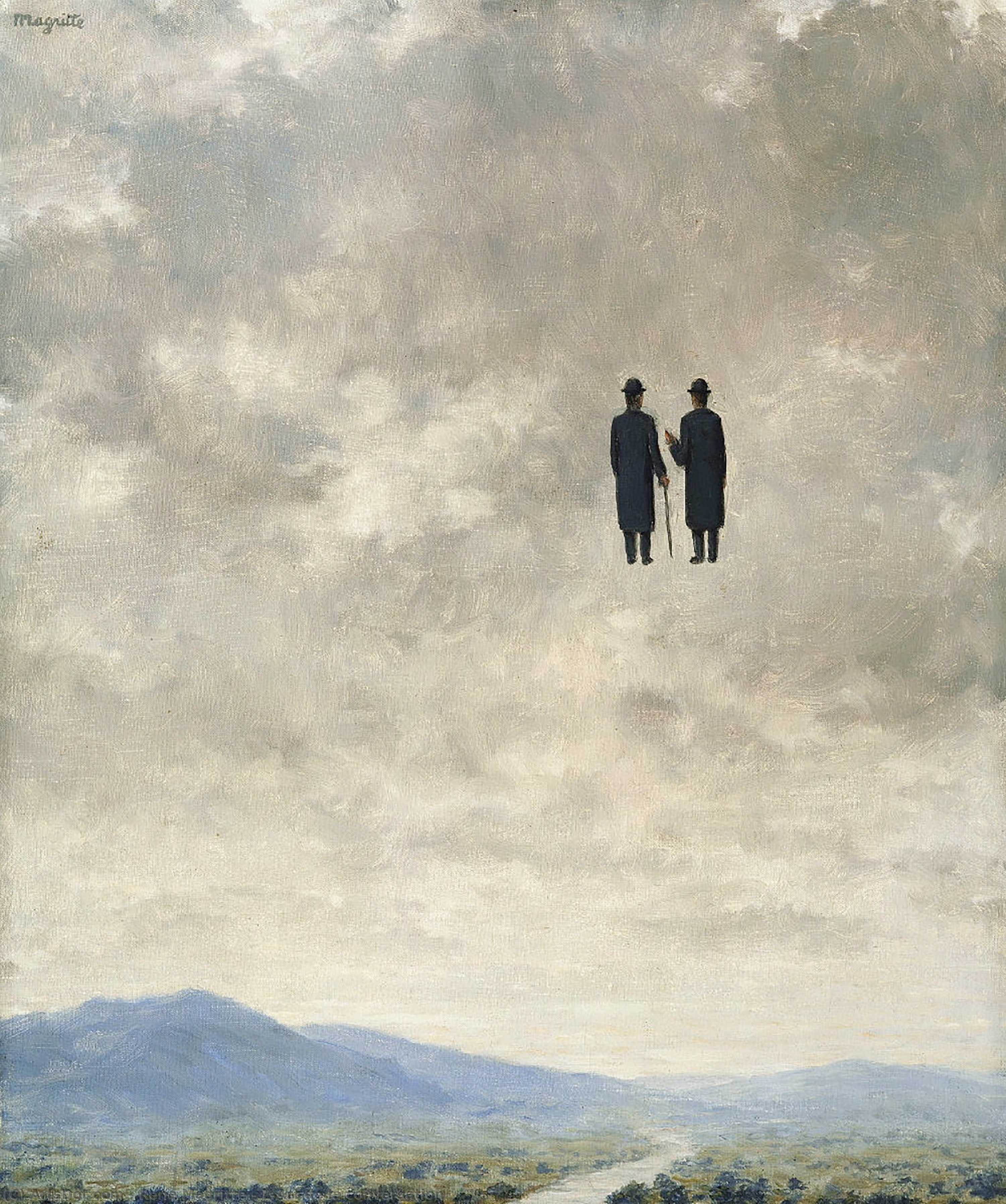 The Art of Conversation, René Magritte (1950).jpg
