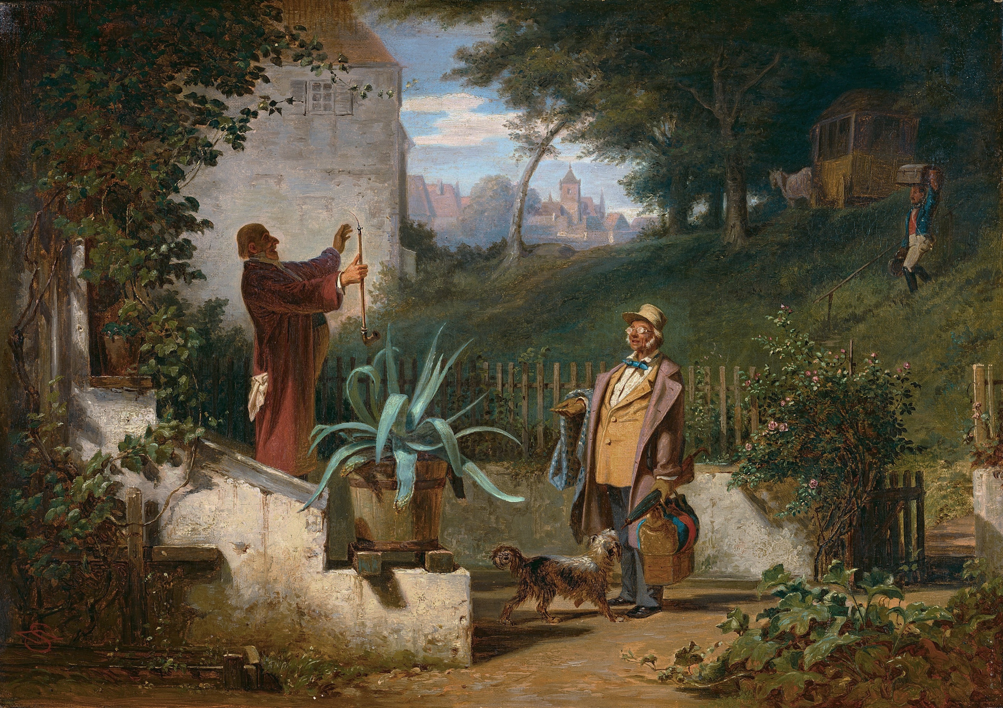 Carl Spitzweg - Childhood Friends (1855).jpg