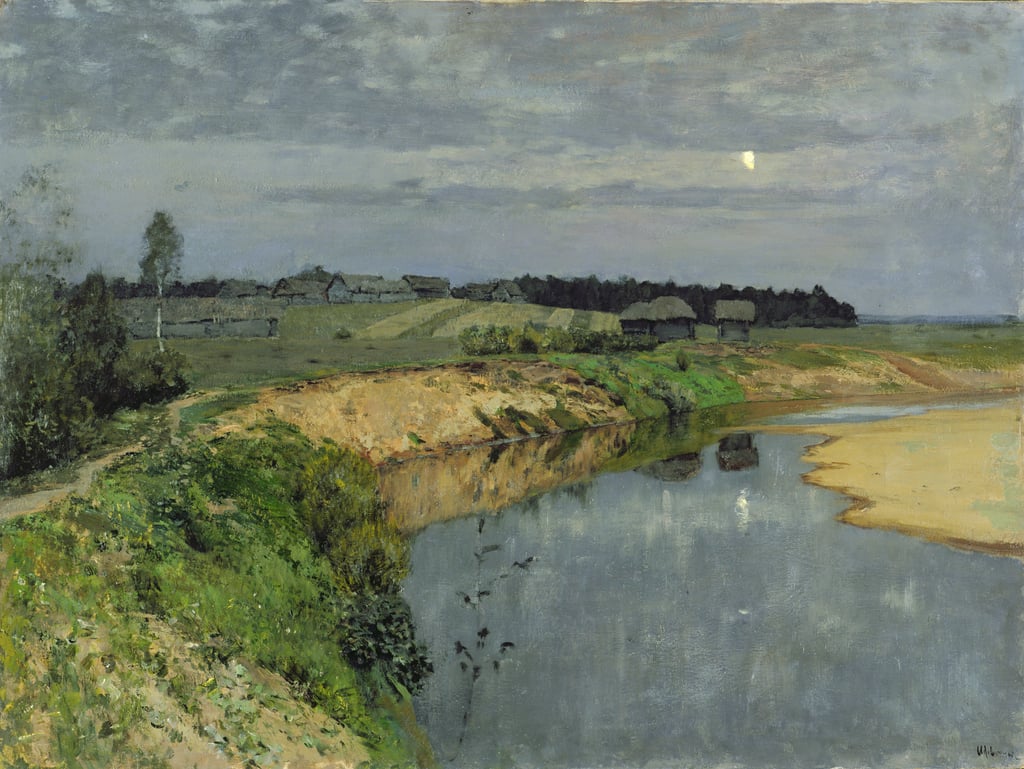 Silence, Isaak Ilyich Levitan, State Russian Museum, St. Petersburg, Russia.jpg