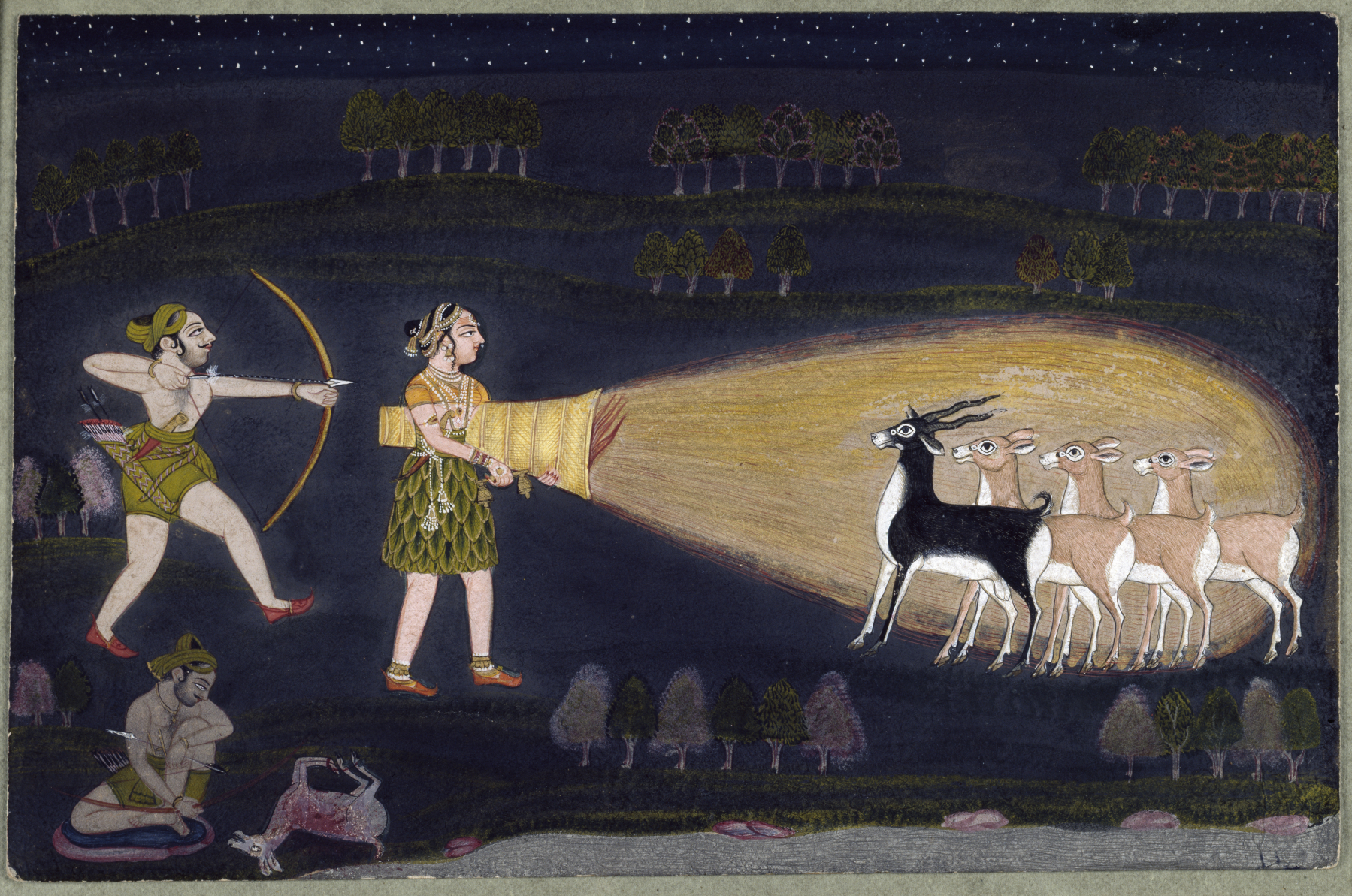 A Deer Hunt, circa 1775, Kota (Rajasthan).jpg