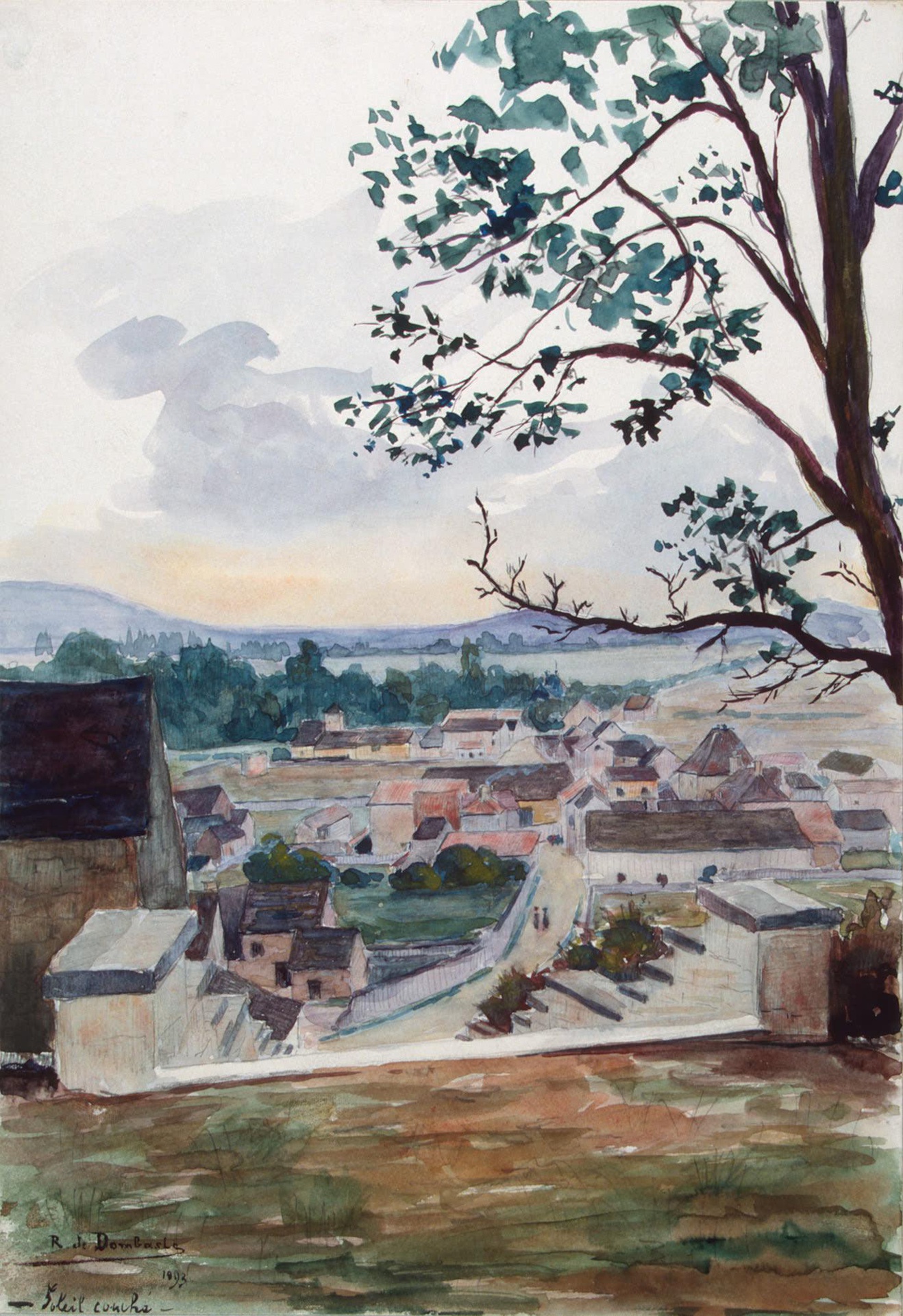 Raoul de Dombasle — Sunset (1893).jpg