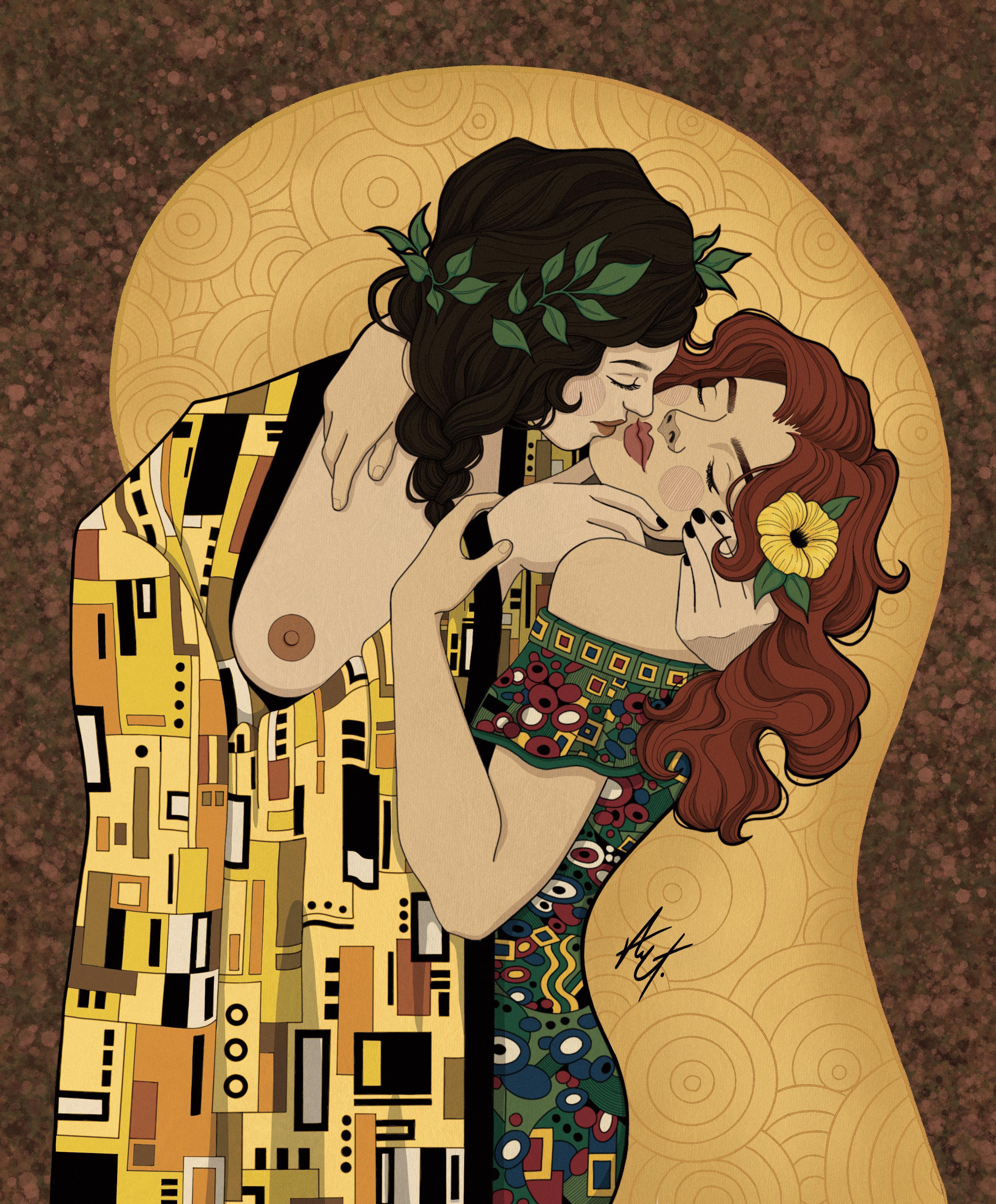 The Kiss of Sappho - (me - MxPvtrx), Digital, 2023.jpg