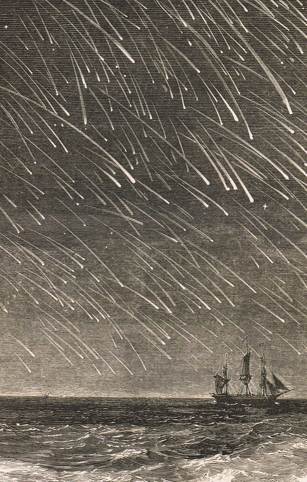 Meteoric Shower as Seen off Cape Florida, 1891, John C Adams.jpg