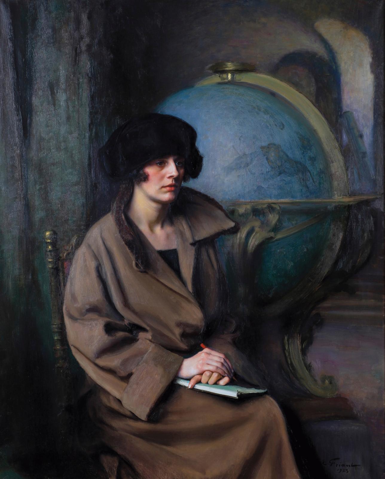 Émile Friant - L'Étudiante (The Student), (1923).jpg