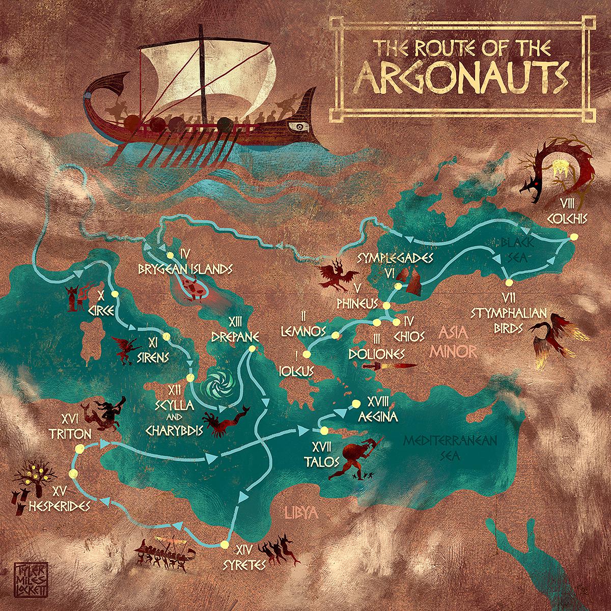 Tyler Miles Lockett, Map of Argonautica.jpg