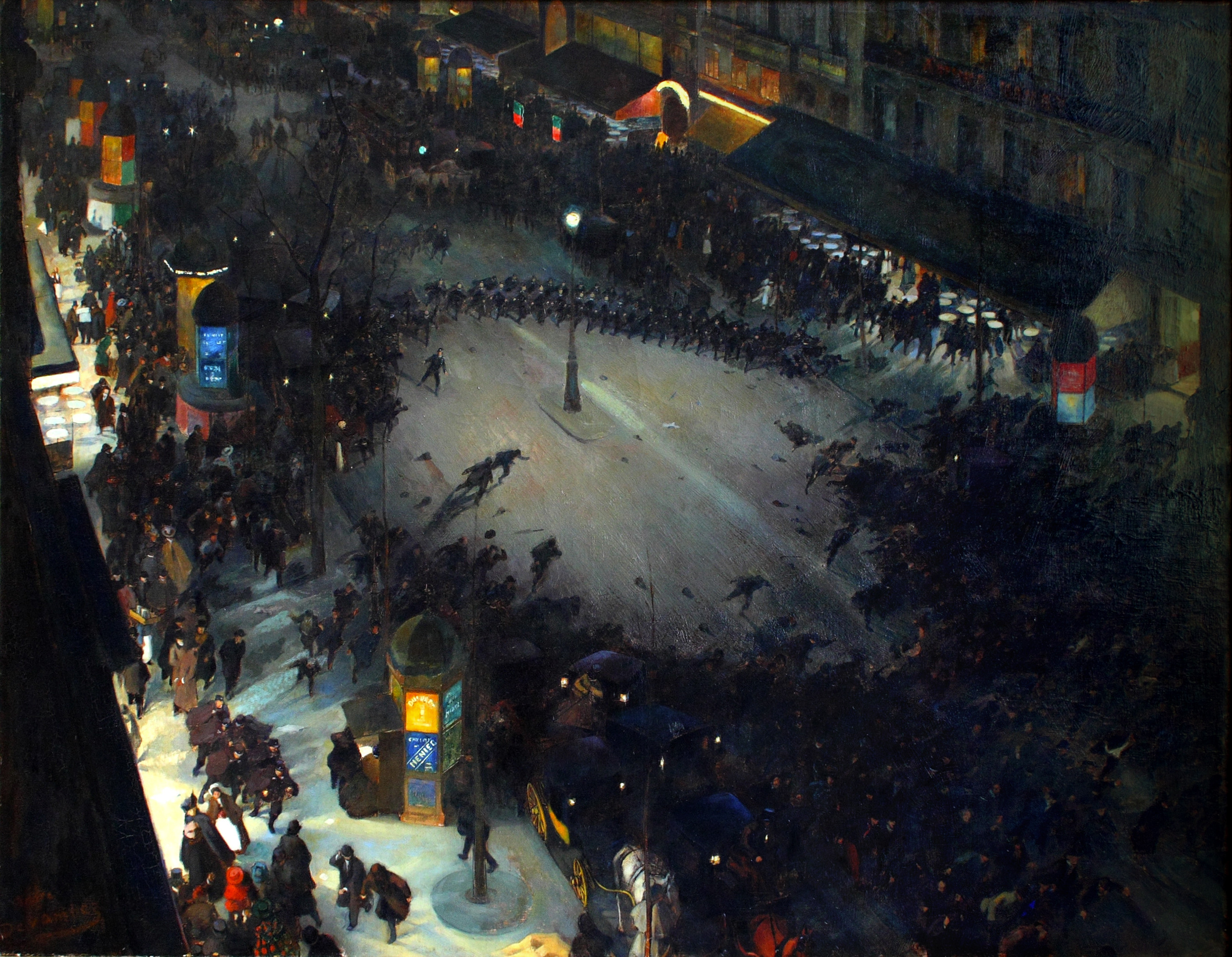 André Devambez, La Charge 1903.jpg