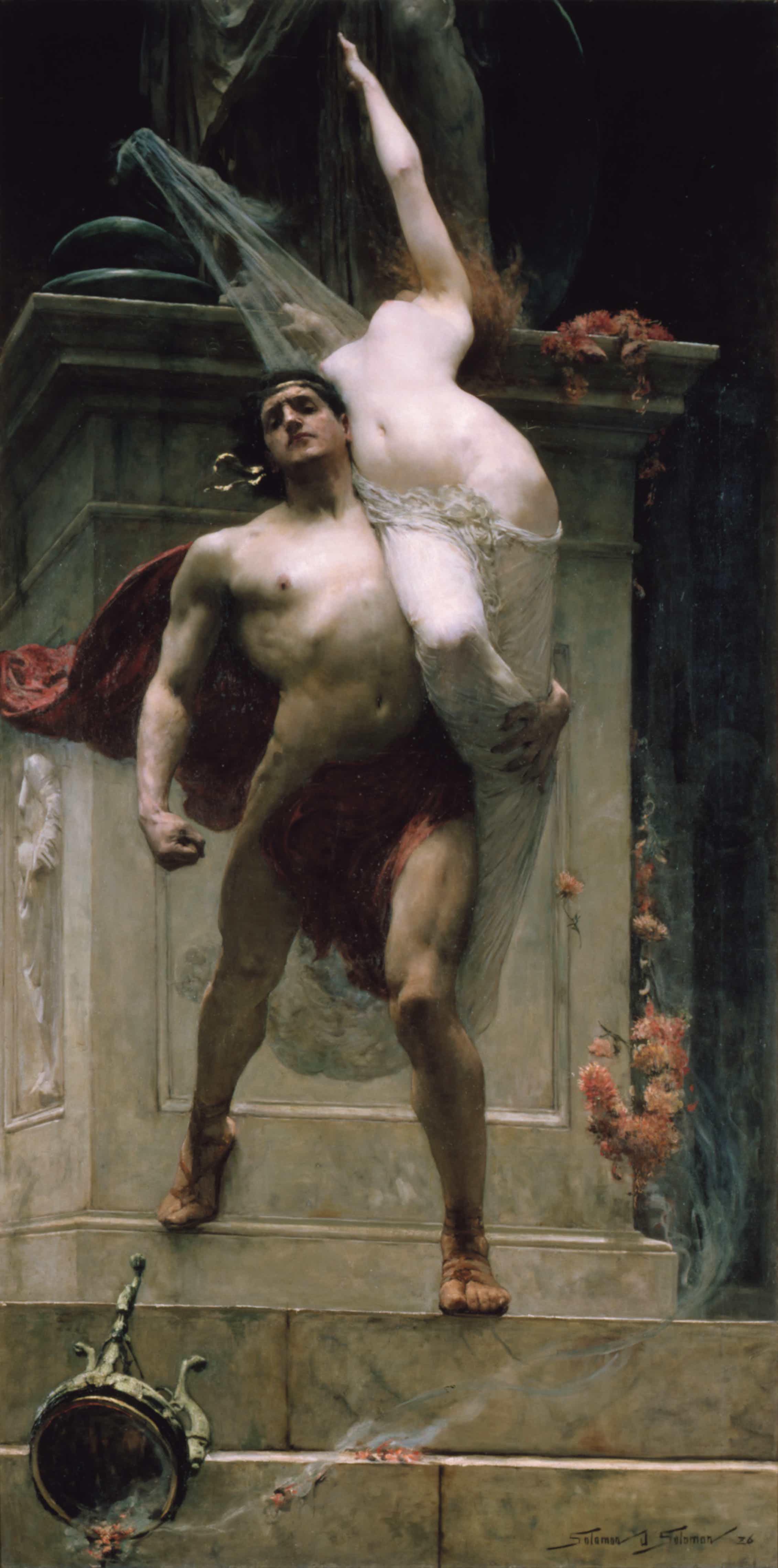 Ajax and Cassandra, Solomon Joseph Solomon 1886.jpg