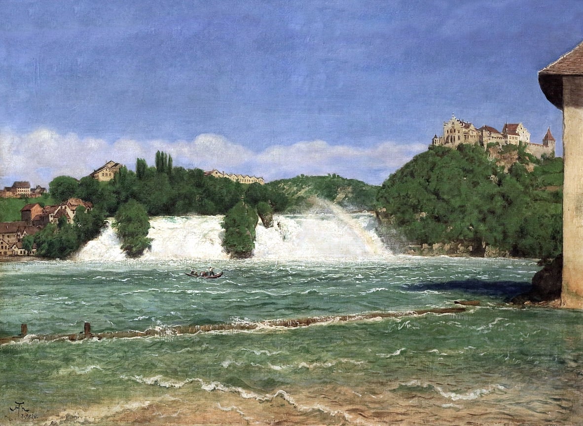 Der Rheinfall bei Schaffhausen, 1876, Hans Thoma.jpg