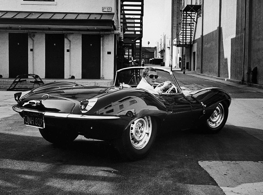 Steve McQueen in Jaguar XK-SS 1963.jpg