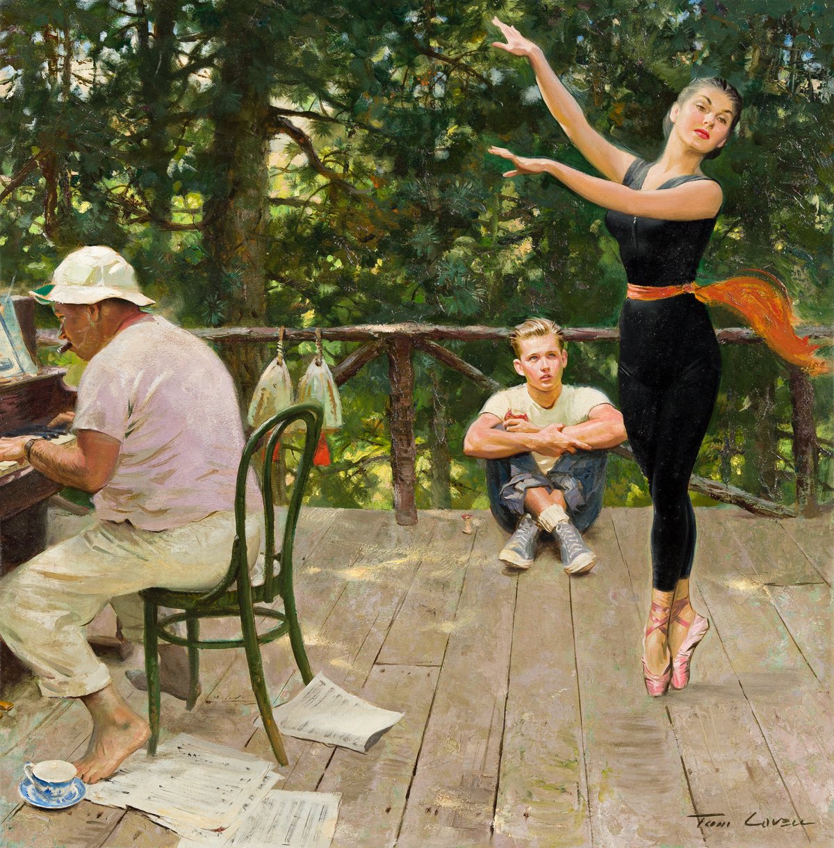 Tom Lovell, Island Summer, 1953.jpg
