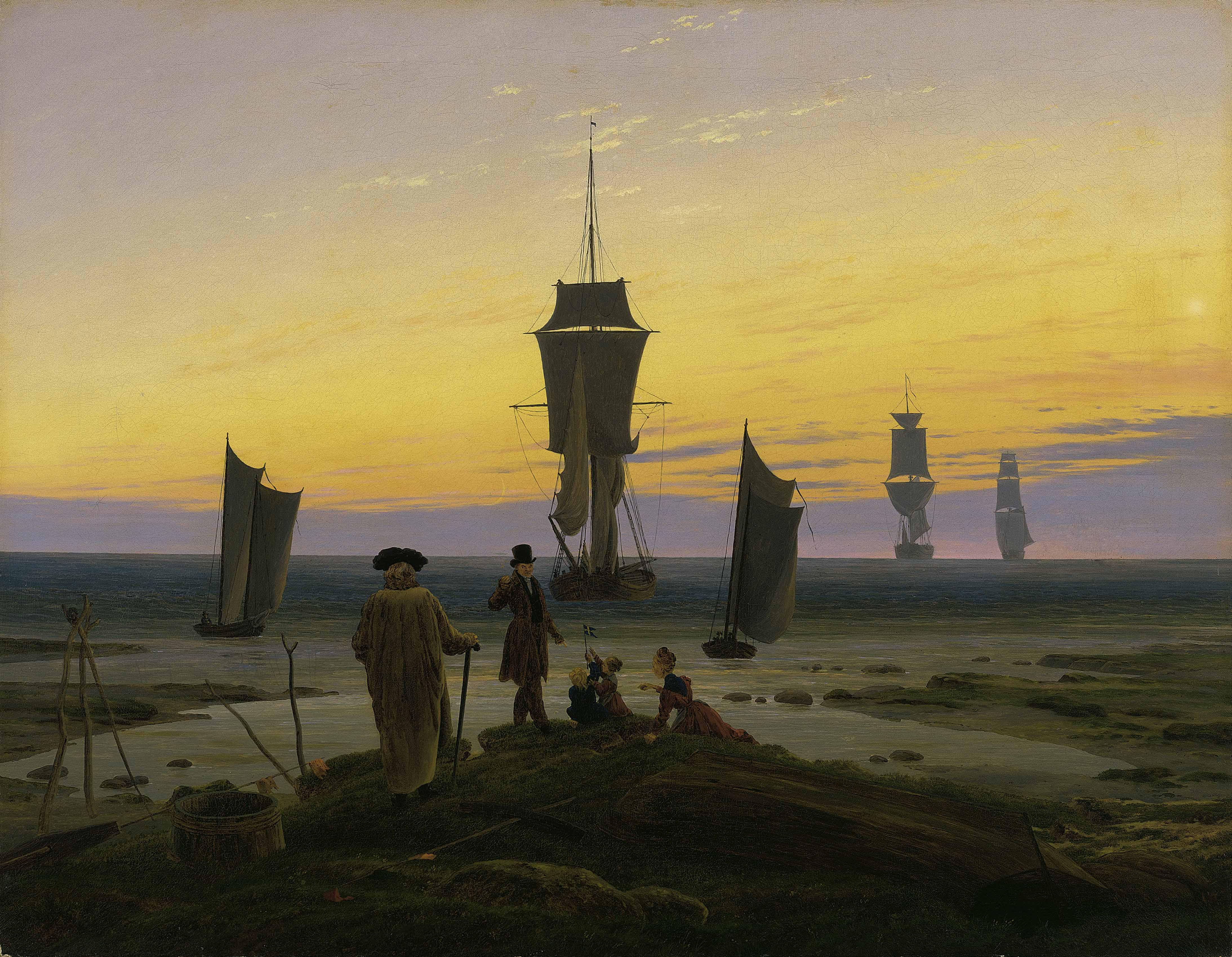 The Stages of Life, Caspar David Friedrich 1835.jpg