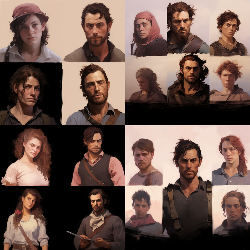 nakomoto_portraits_of_mercenaries_in_style_of_Winslow_Homer_d0c5f832-eb9b-4a6f-9081-4c8db1f3fa4b.png