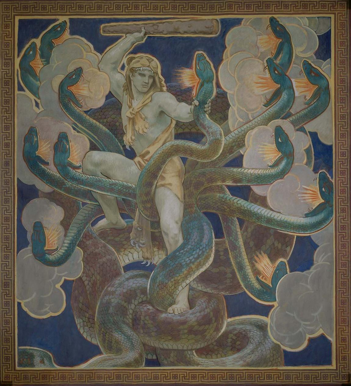 John Singer Sargent, Hercules and the Hydra, 1922-25.jpg