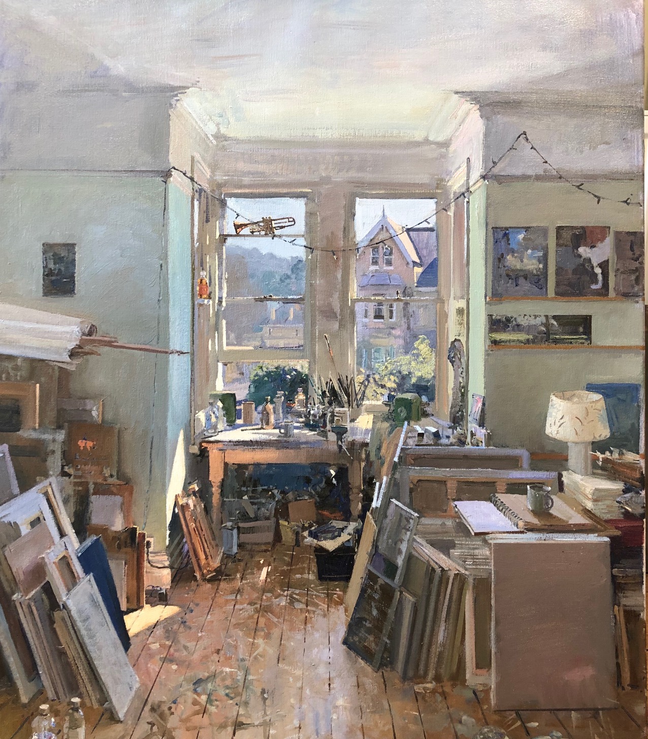 Morning Sun in the Studio, 2020, Peter Brown.jpg