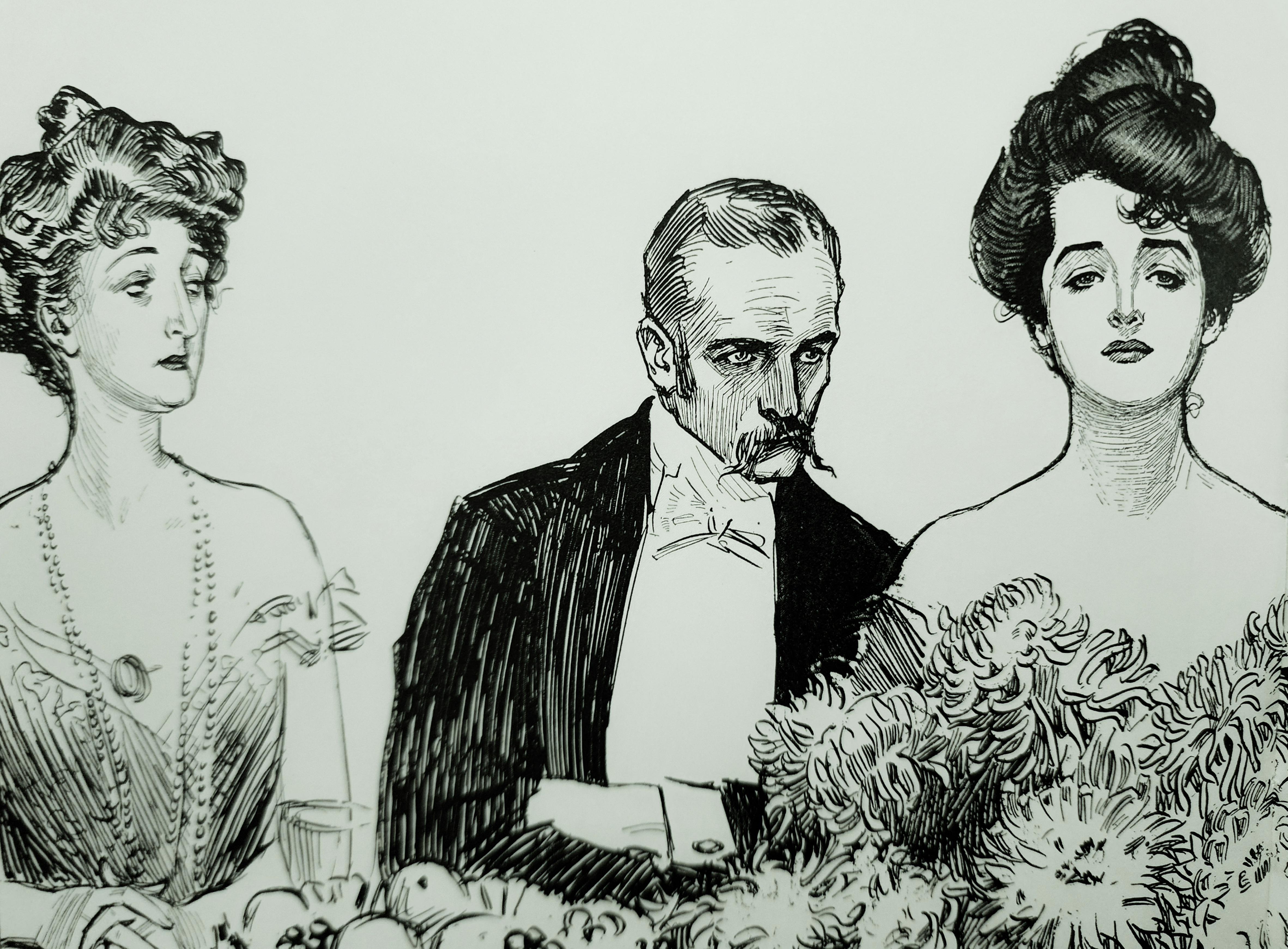 Some Think She Has Remained In Retirement Too Long, Others Are Surprised She Is About So Soon - By Charles Dana Gibson - Circa 1900.jpg
