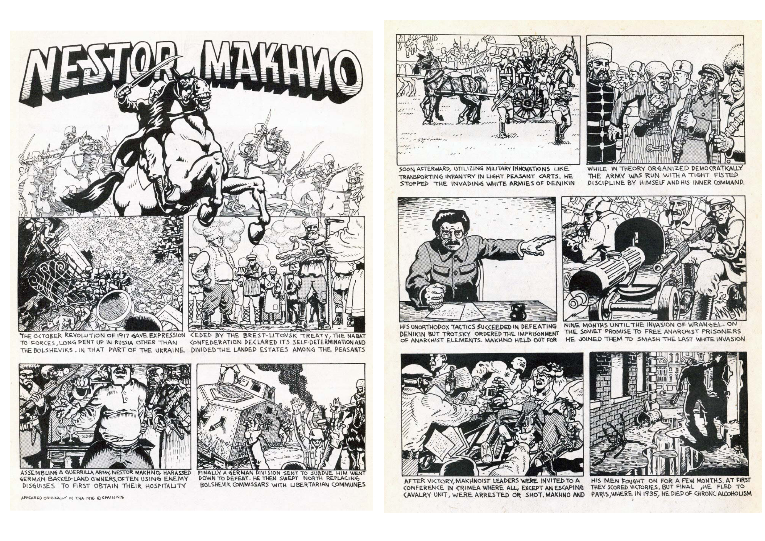 Spain. Makhno-spread. 1976.jpg