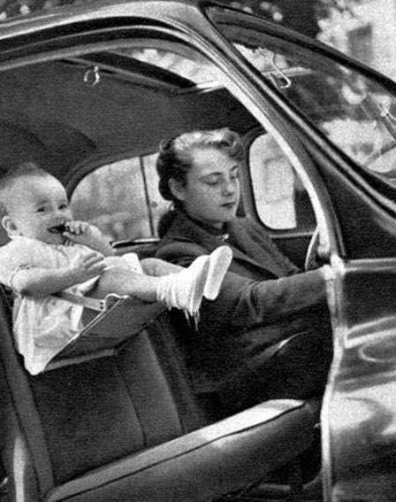 Children car seats in the 1940s.jpg