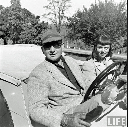 Barbara and Charles Addams as photographed by George Silk for Life magazine. 1948. 1.jpg