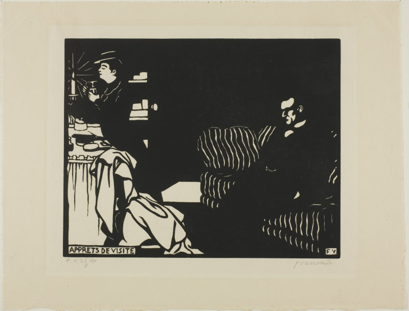 Félix Vallotton. Intimacies, 1898-8. Getting Ready for a Visit.jpg