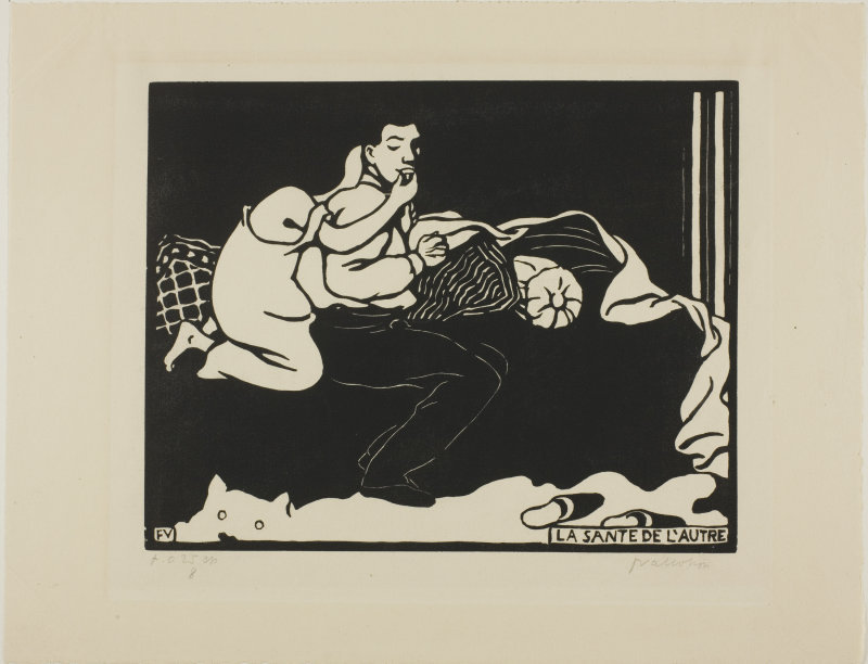 Félix Vallotton. Intimacies, 1898-9. The Other's Health.jpg