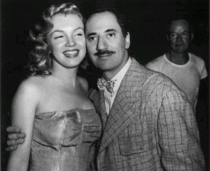 Marilyn Monroe and Groucho Marx, 1949.jpg
