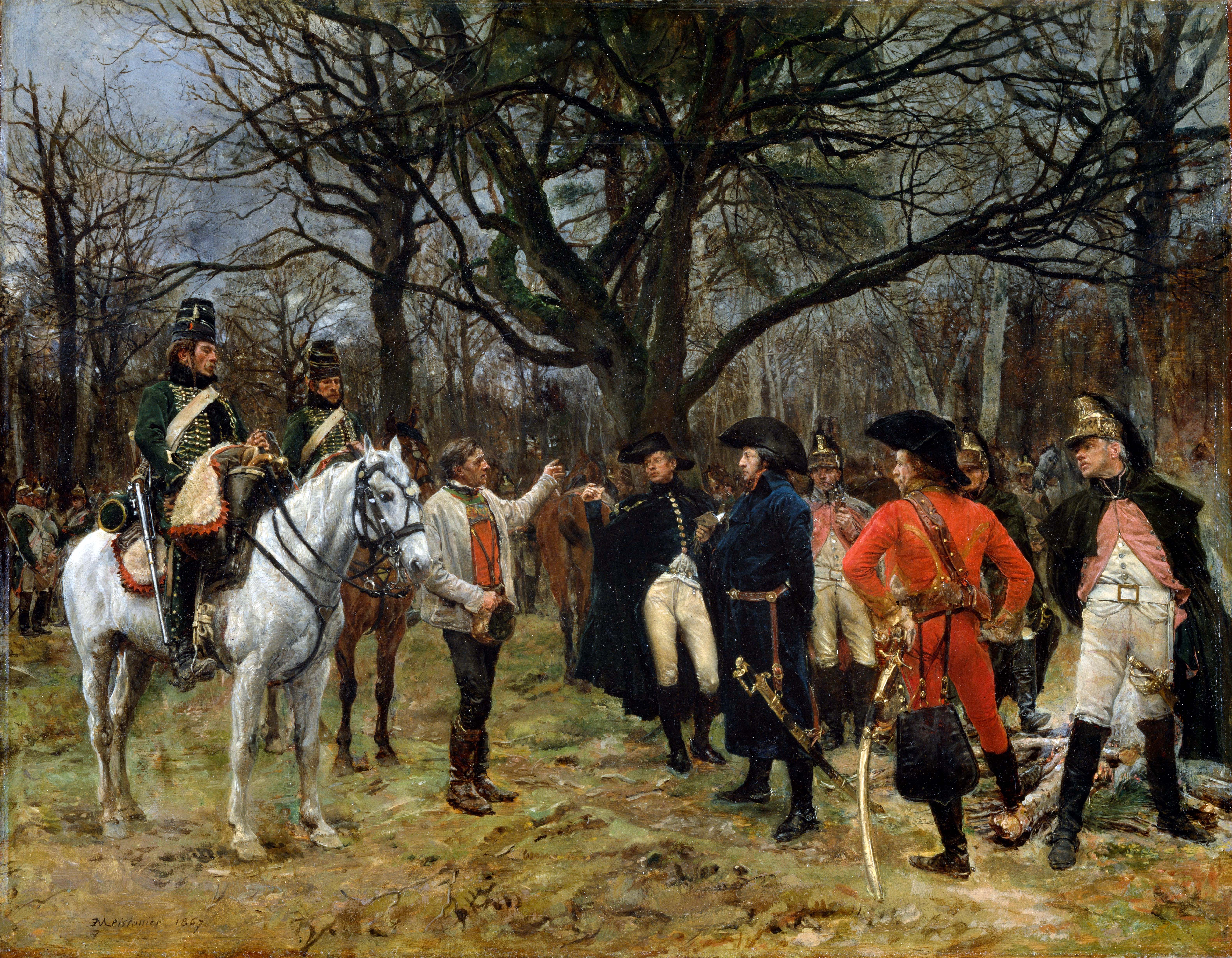 Jean-Louis Ernest Meissonier - General Desaix and the Peasant - 1867.jpg