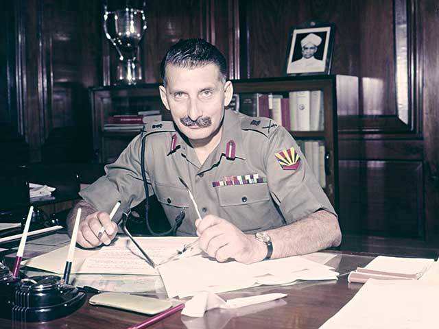 Sam Manekshaw, India's first Field Marshal and Chief of the Army staff of the Indian Army in the 70's. Popularly known as Sam Bahadur ( Sam the brave ).jpg