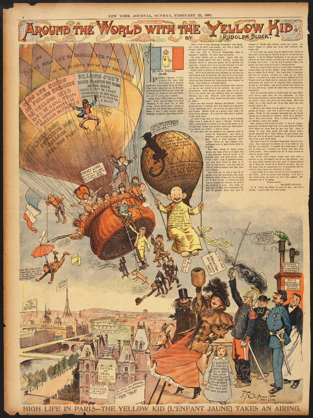 Outcault. High-Life-in-Paris. The-Yellow-Kid. New-York-Journal. 21-février-1897.jpg