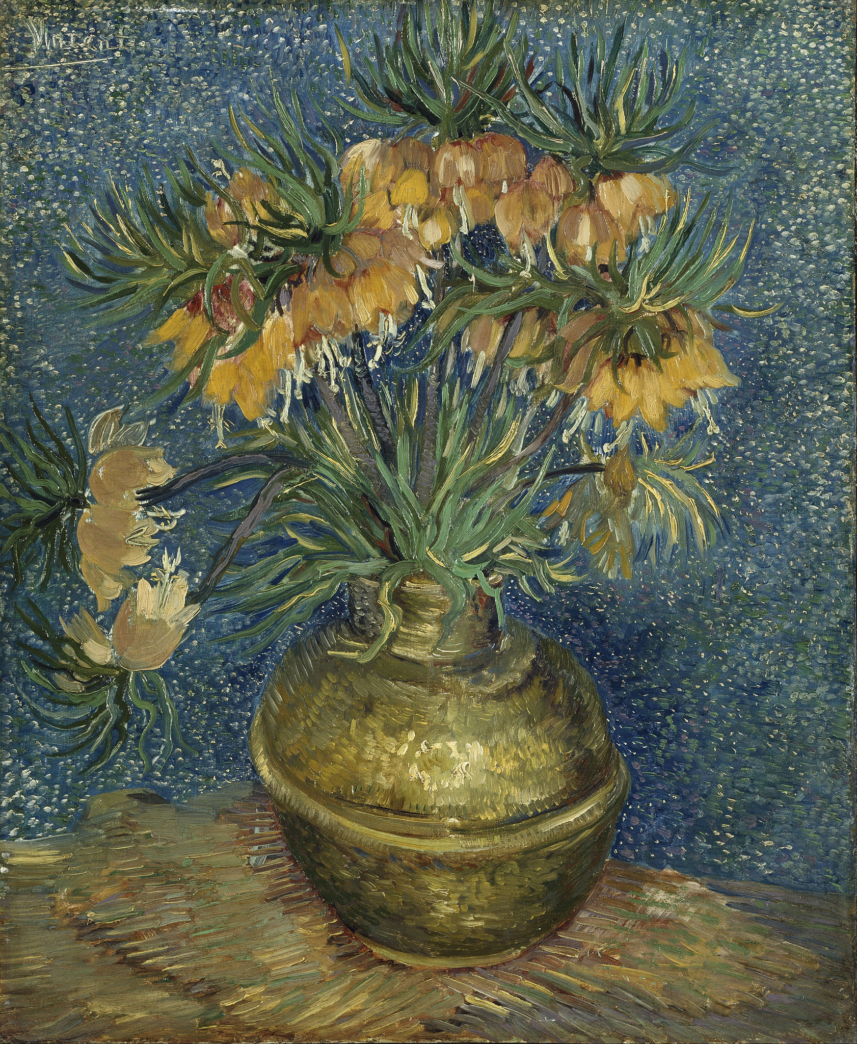 Vincent van Gogh, Imperial Fritillaries in a Copper Vase, 1887.jpg
