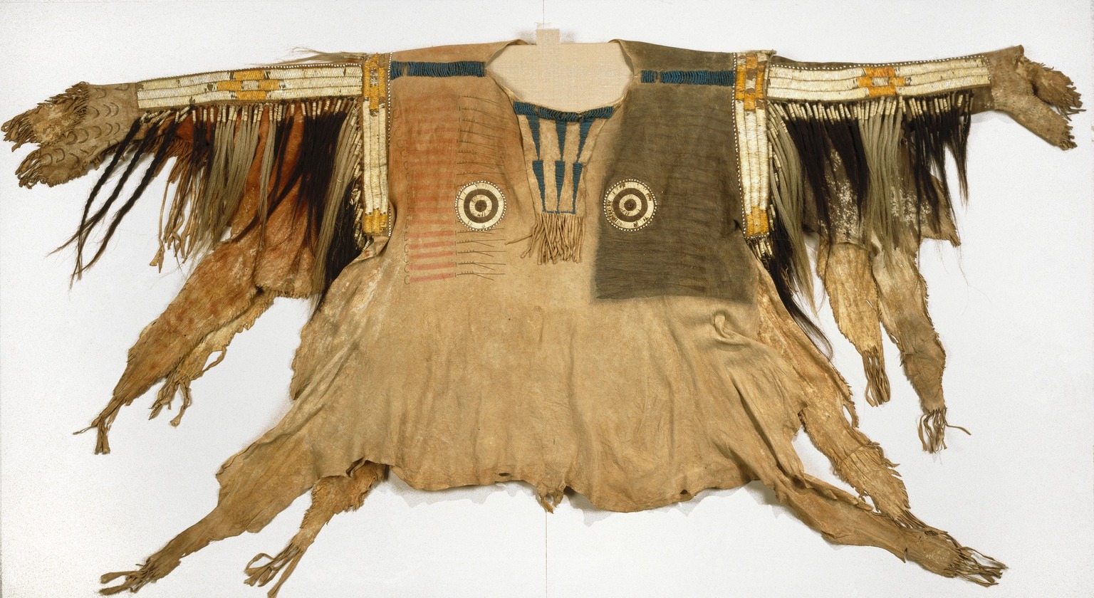 Shirt for Chief's War Dress, Sioux Nation, 19th Century.jpg