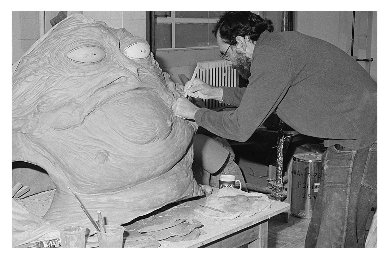 John Coppinger, lead sculptor and operator of Jabba the Hutt.jpg