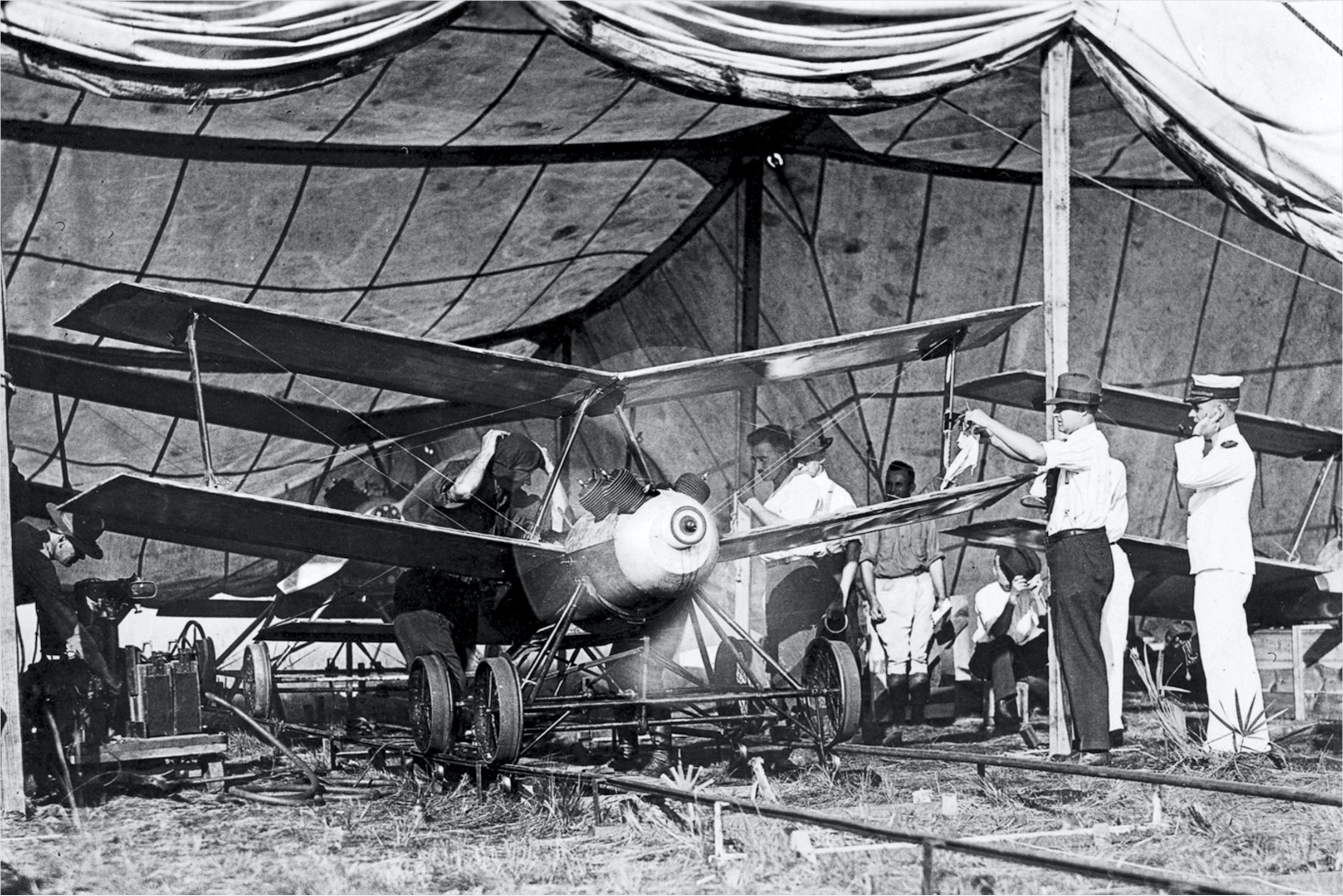 The Kettering Bug drone, unmanned aerial vehicle (UAV) Photo US Air Force Museum, 1918.jpg