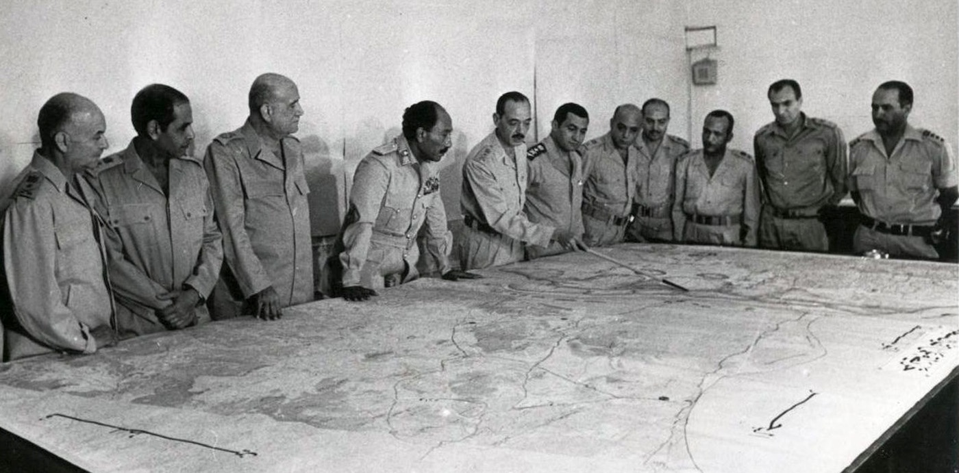 Начальники штабов Египта во время Октябрьской войны. 1973.jpg