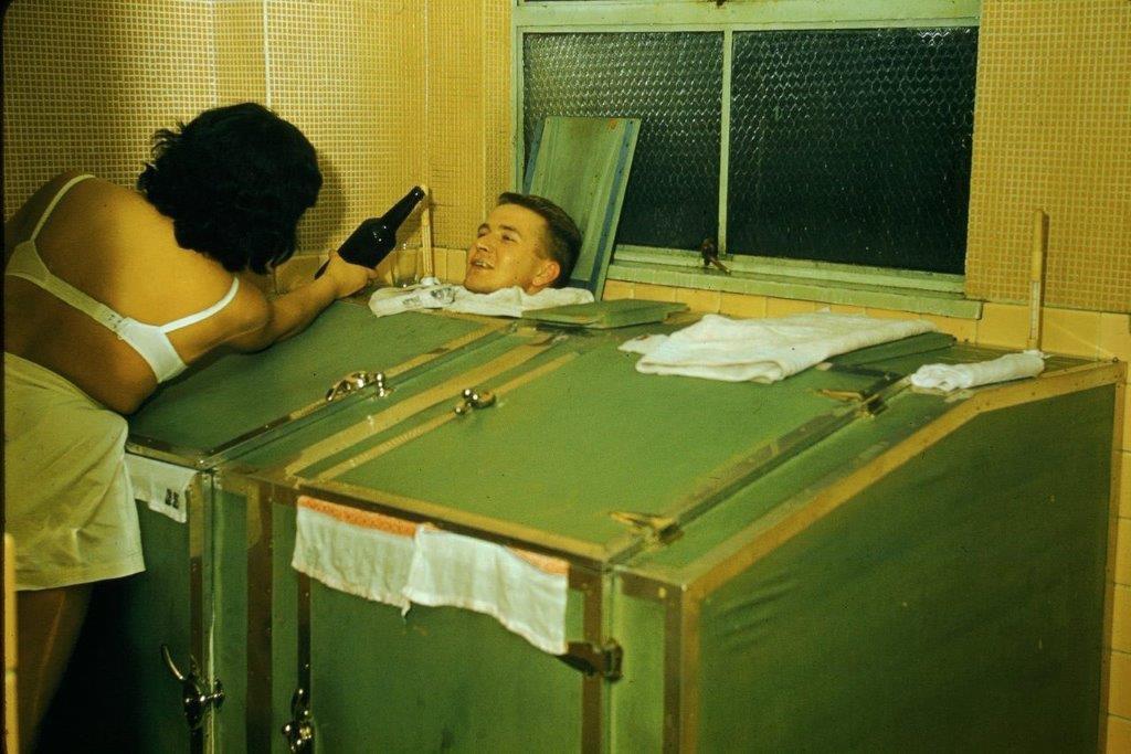 Japan steam treatment 1956, beer included.jpg