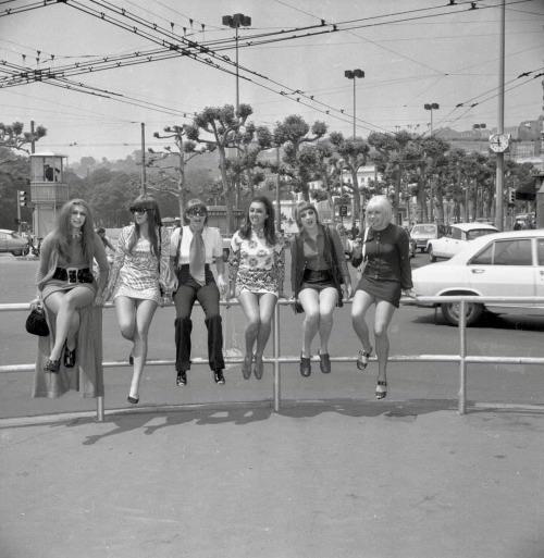 Sitting on a street corner, 1970.jpg