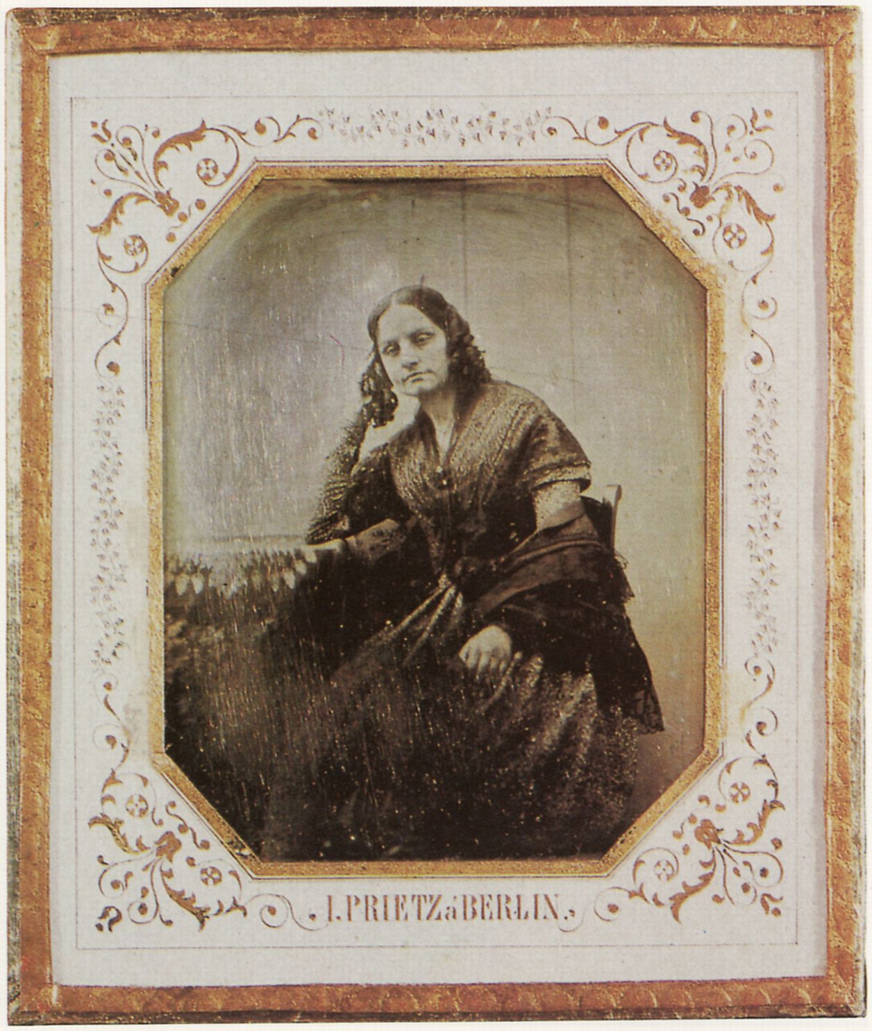 А.Давиньон. Мария Николаевна Волконская, последовавшая за мужем в сибирскую ссылку. Иркутск, 1845.jpg