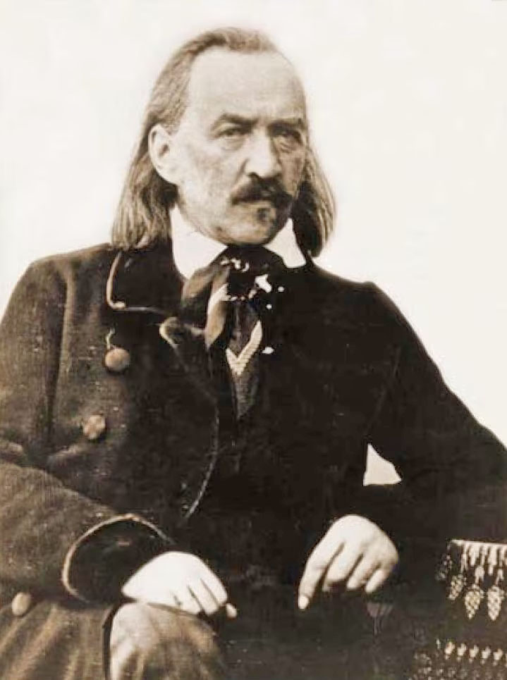 Один из первых снимков, сделанных в Иркутске. А. Давиньон сфотографировал декабриста Волконского летом 1845.jpg