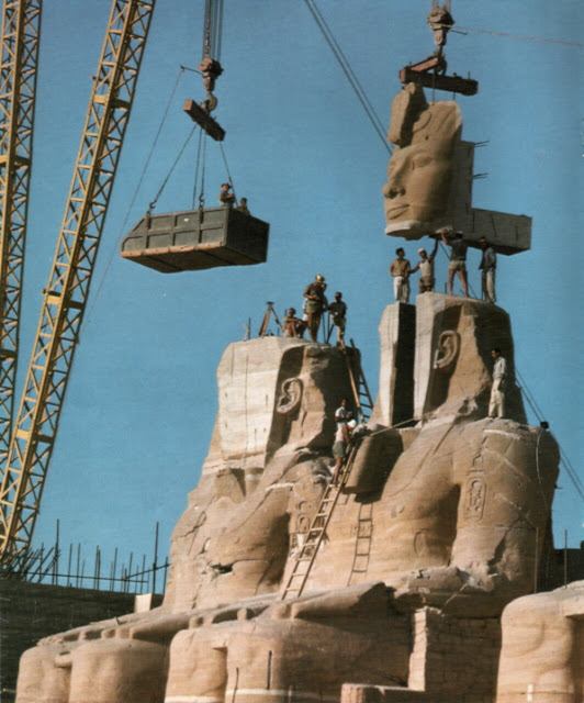 The Relocation of Abu Simbel Temples, Egypt in the 1960s.jpg