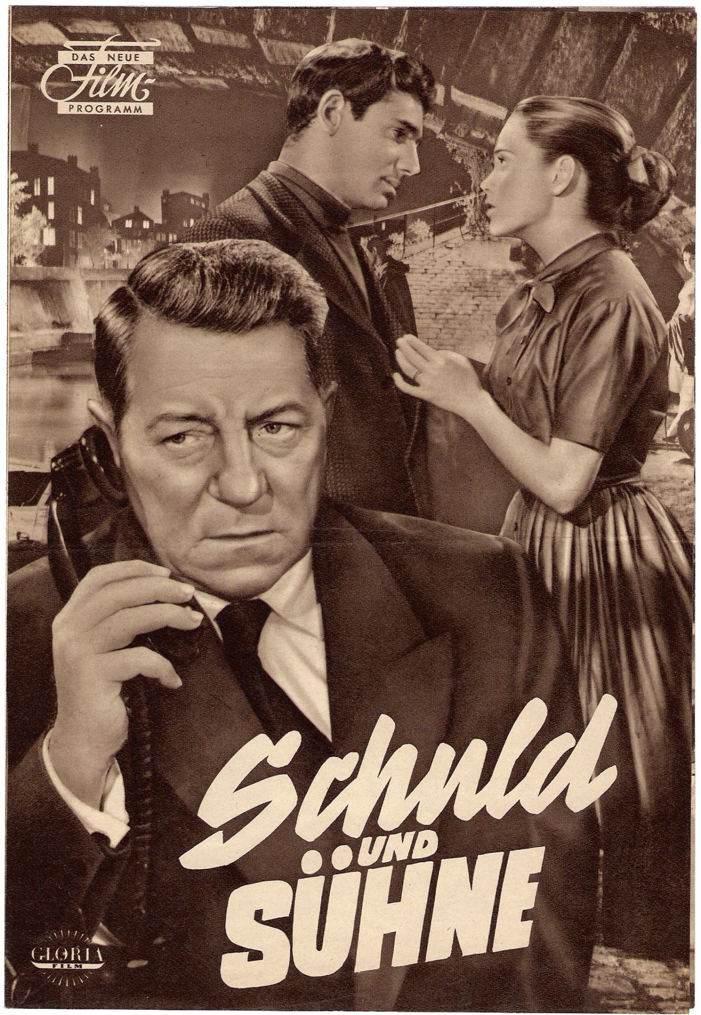 CRIME ET CHÂTIMENT (1956). German poster.jpg