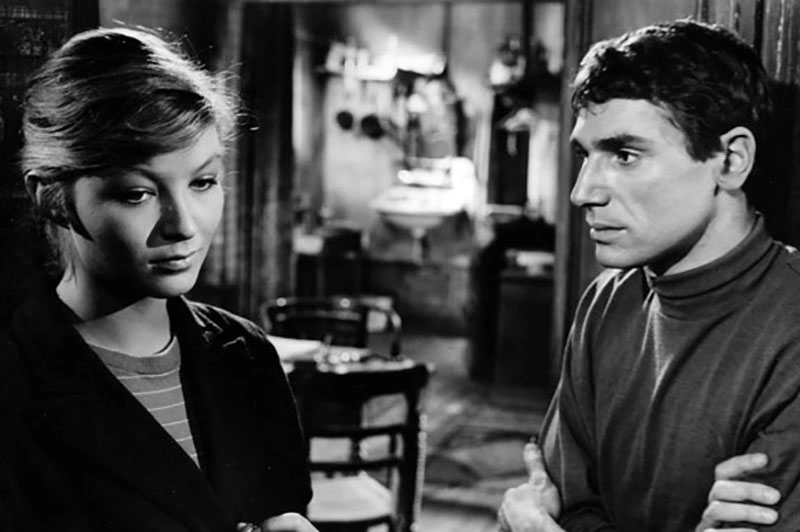 CRIME ET CHÂTIMENT (1956). Marina Vlady en Lili Marcellin (Sonia Marmeladova) et Hossein.jpg